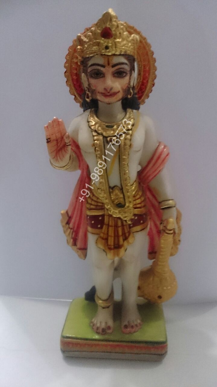 MOULD MARBLE 12 INCH HANUMAN JI